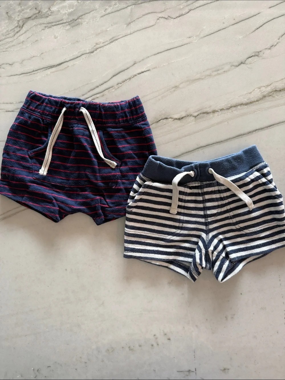 Baby Gap Striped Sweat Shorts